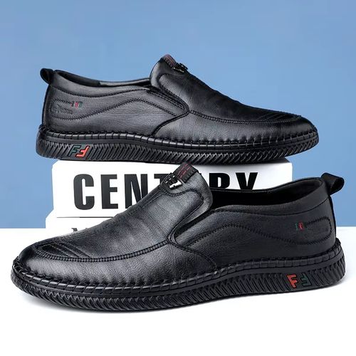 New men's casual leather shoes