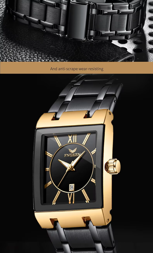 ✨DLJ-CePin✨Luxury Men Quartz Watch Steel Bracelet