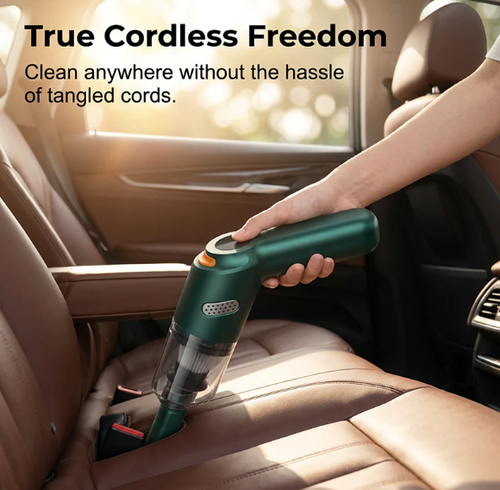 ✨DLJ-CePin✨Cordless car vacuum – 10000Pa suction, lightweight, long battery life!