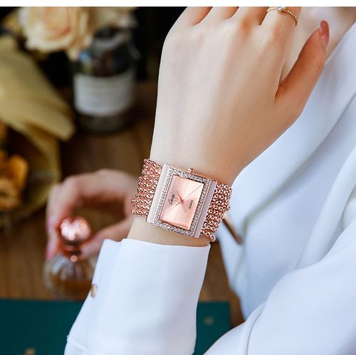 Fashion Square Tassel Bracelet Watch