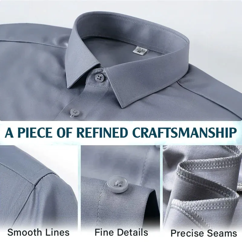 Men's Ice Silk Business Shirt