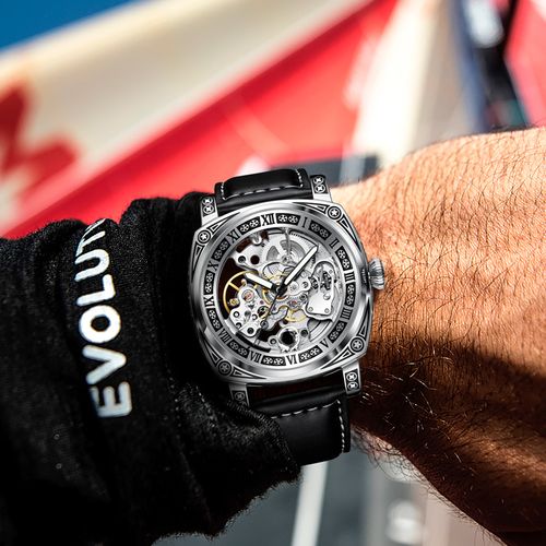 2025 TOP BRAND Multifunction engraved mechanical watch