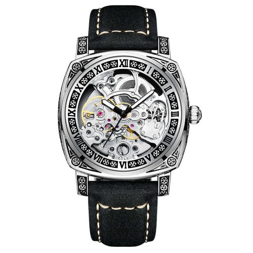 NEW Multifunction engraved mechanical watch