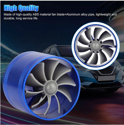 Automotive Fuel Efficient Turbo Fan Kit