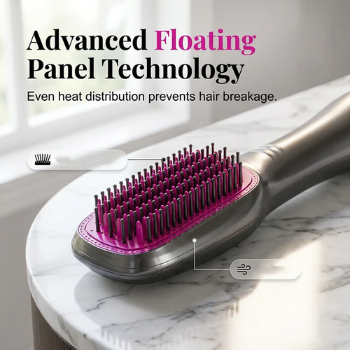 ✨DLJ-Cepin✨💥Professional 3-in-1 Hot Air Brush – Dry, detangle & volumize
