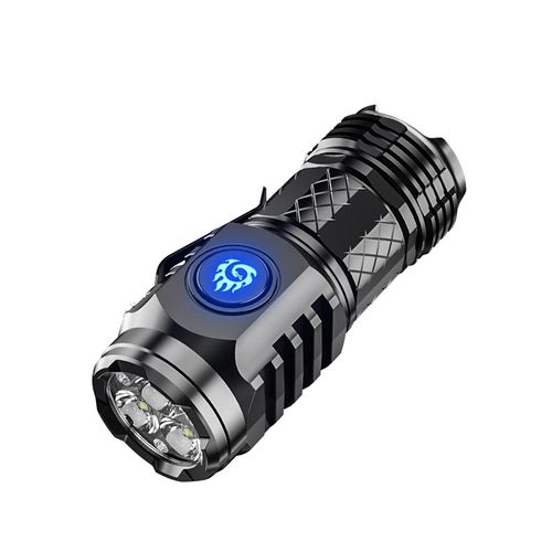 2025 NEW German Three-Eyed Monster Mini Flash Super Power Flashlight→Fast Delivery