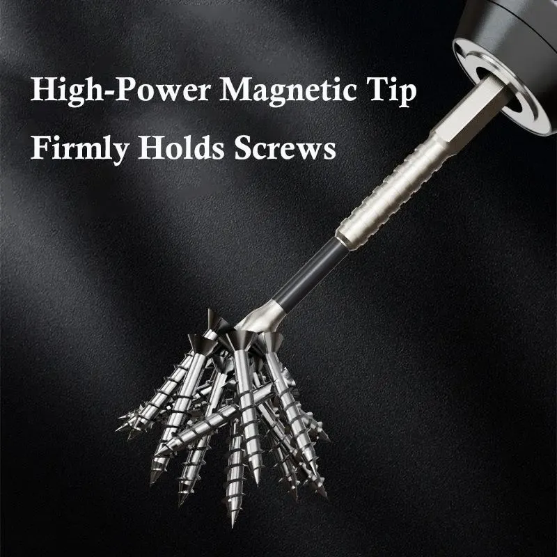 🔥ZZP-CEPIN🔥Impact-Resistant and Non-Slip Bit,Impact Driver Bit Set,Titanium Alloy Impact Non-Slip Cross Head,High Magnetic Screwdriver Drill Bit