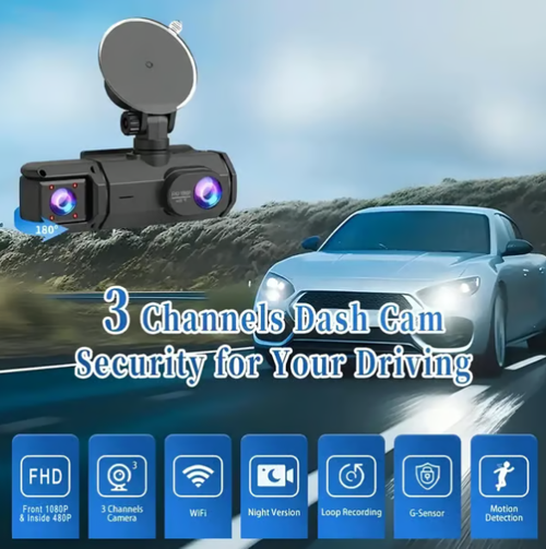 DLJ-CePin✨🔥Full View Car Dashcam System