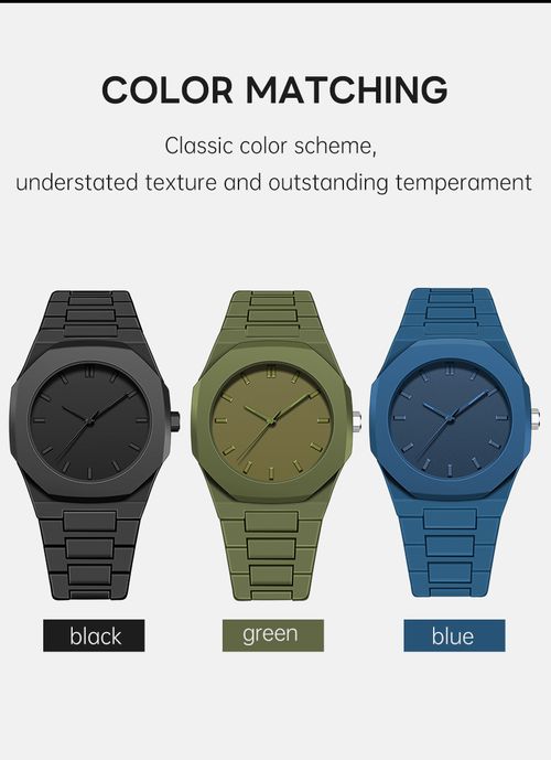 sjd 1142 All Black Quartz Watch