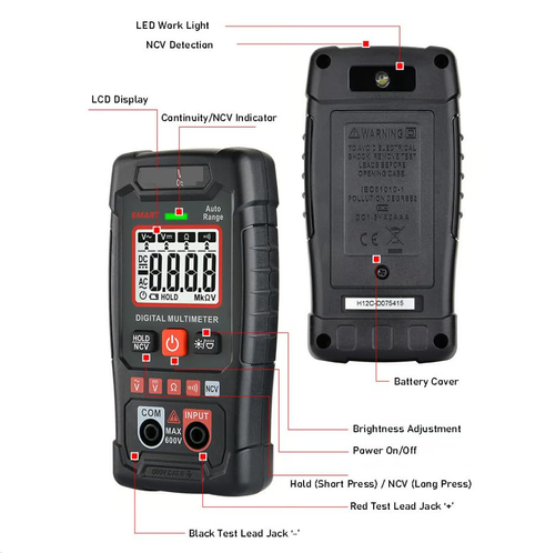 ✨DLJ✨Smart Digital Multimeter