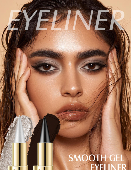 ✨DLJ✨Waterproof, smudge-resistant solid eyeliner