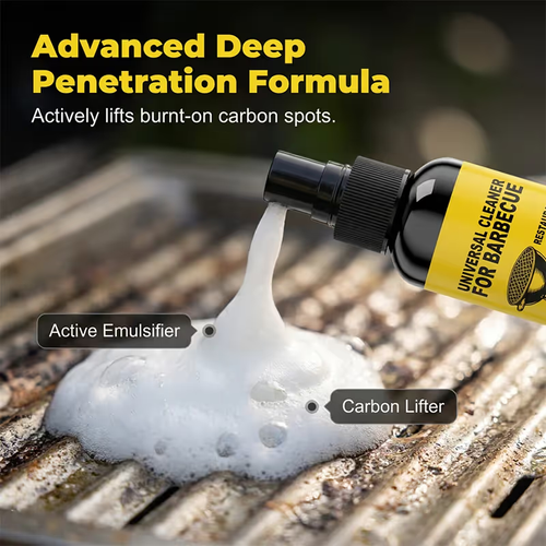✨DLJ-Cepin✨🧽 Heavy-duty BBQ cleaner – dissolves carbon, grease, and baked-on grime!