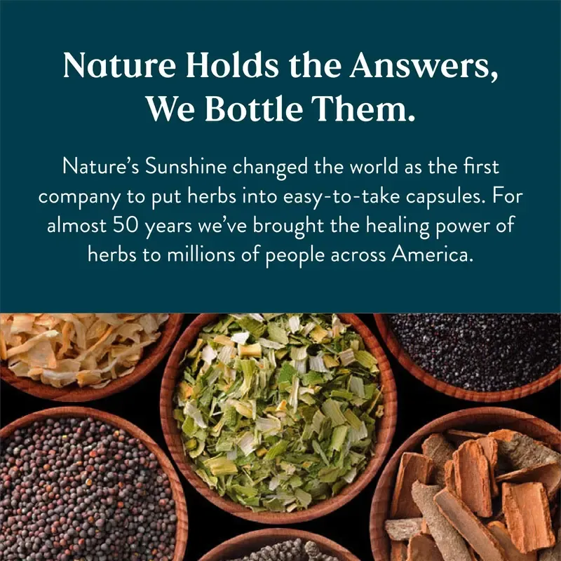 Nature's Sunshine Lymphatic Drainage Supplement: Reduce Bloat, Reduce Puffiness, Detoxify, Support Lymph Flow