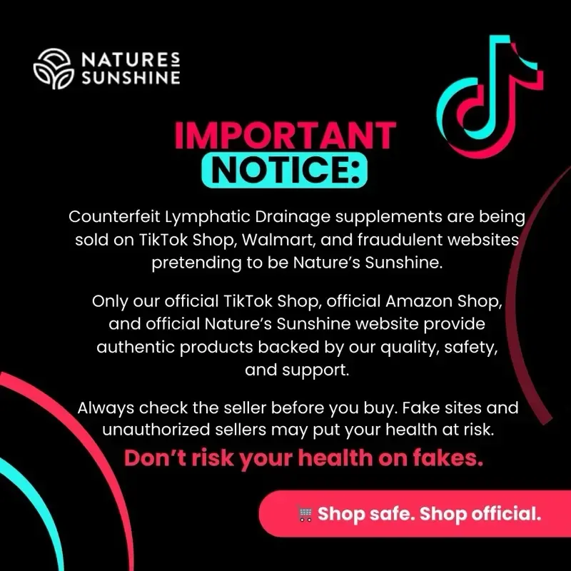 Nature's Sunshine Lymphatic Drainage Supplement: Reduce Bloat, Reduce Puffiness, Detoxify, Support Lymph Flow