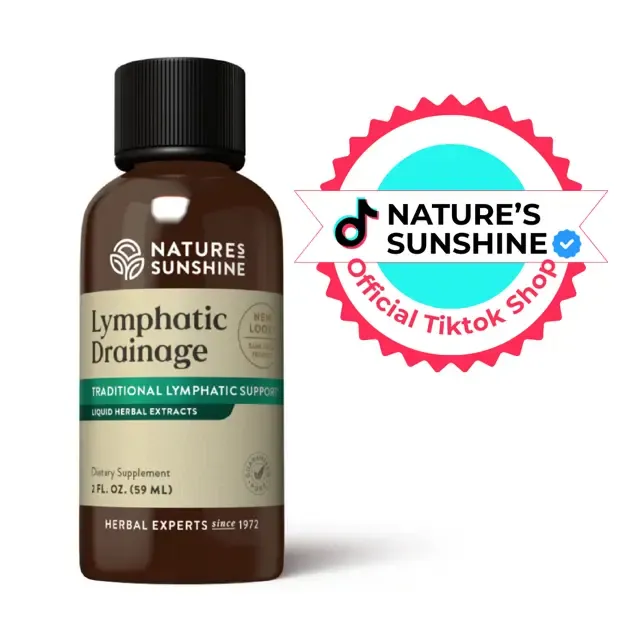 Nature's Sunshine Lymphatic Drainage Supplement: Reduce Bloat, Reduce Puffiness, Detoxify, Support Lymph Flow