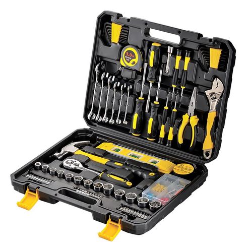 185 pieces Tool set household hardware manual tool combination auto repair set toolbox