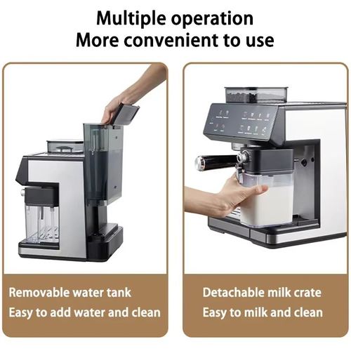Automatic coffee machine for home office rich flavor easy to operate fast brewing various coffee types