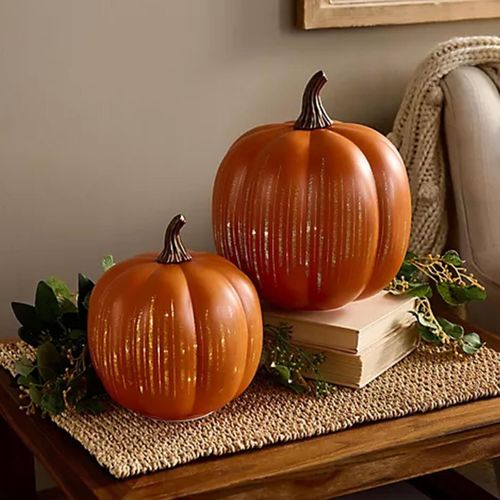 Pumpkin Lantern Home Decor Festive Ambience All-Season Charm