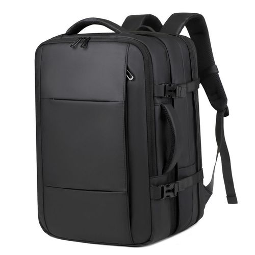 Large Capacity Expandable Men's Backpack - Multi-functional, Short Trip Use, Dry-Wet Separation