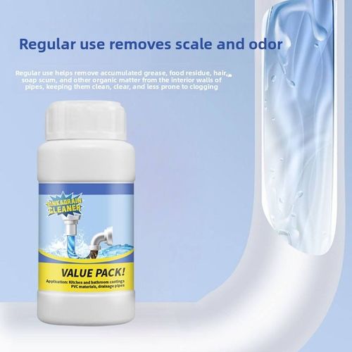ALWAYS 50% OFF!🧩Powerful Sink & Drain Cleaner: Fast Unblocking Solution + 99.9% Bacterial Killer!