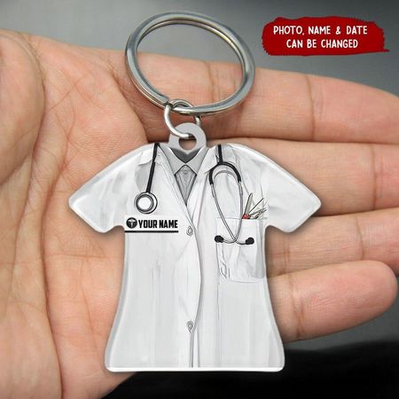 Llavero de acrílico personalizado para enfermeras