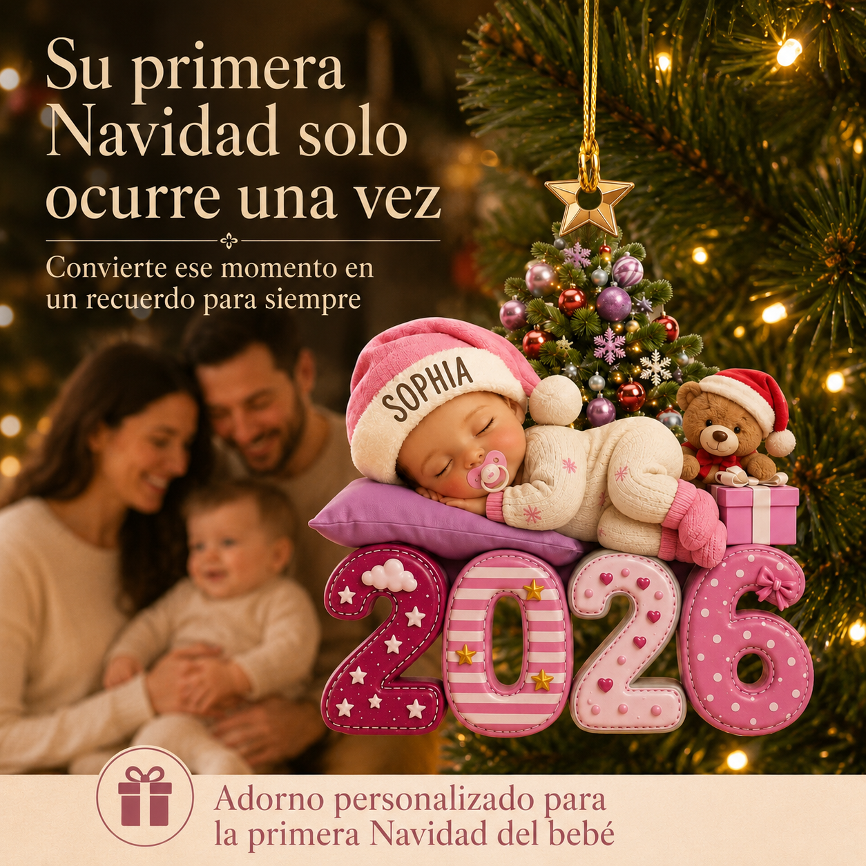 Su primera Navidad solo ocurre una vez