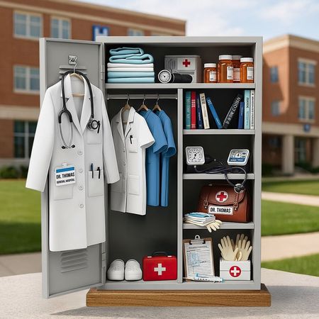 Doctor Personal Locker placa de acrílico-regalos personalizados para el doctor