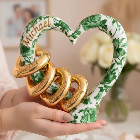 Regalos personalizados de la placa de acrílico de la mamá de Toile de Jouy para la mamá