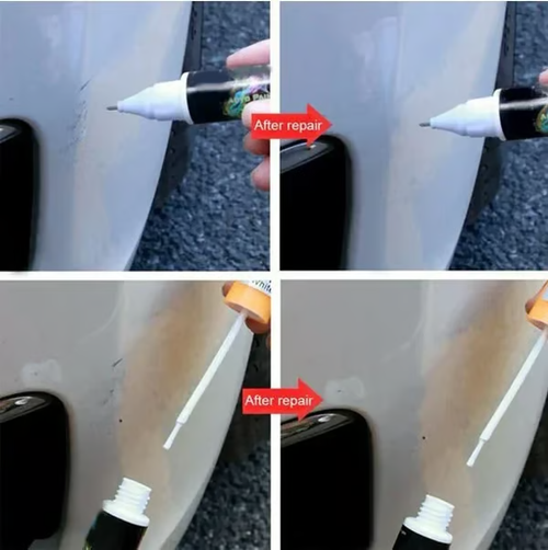 White Car Scratch Remover Pen