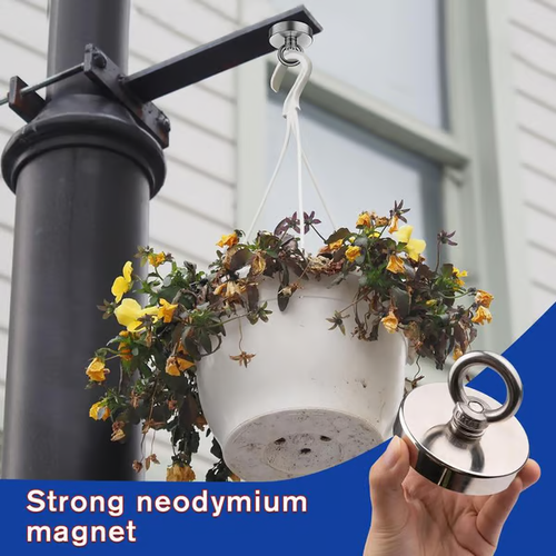 🔥Fishing Magnet: Super Strong Neodymium Magnet for Epic Treasure Hunting 🧲