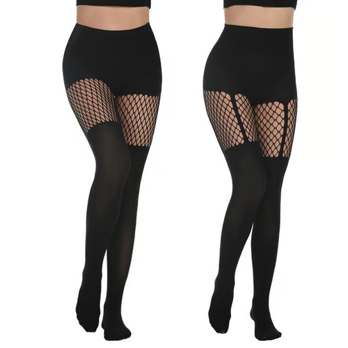 ✨🔥Women's Sexy Fishnet Mock Thigh High Stockings