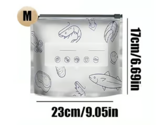 💫 55K+ SOLD! 🛍️ Reusable Aluminum Foil Storage Bags – Durable, Leakproof & Reusable for Everyday Use 🌿