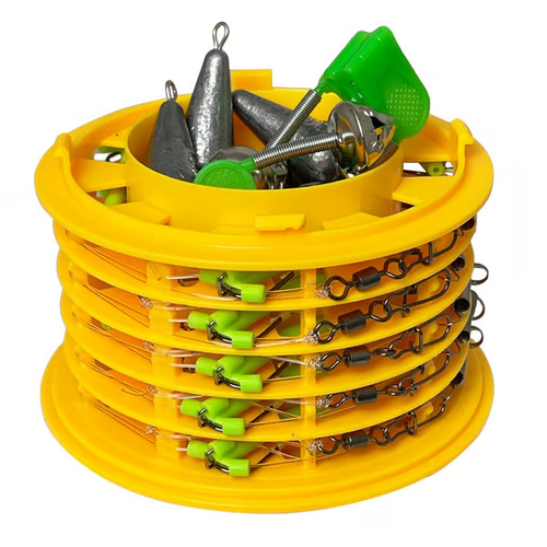 🔥🐟 Newest Anti-tangle Tandem Fishing Hooks with Organizer