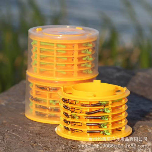 🔥🐟 Newest Anti-tangle Tandem Fishing Hooks with Organizer