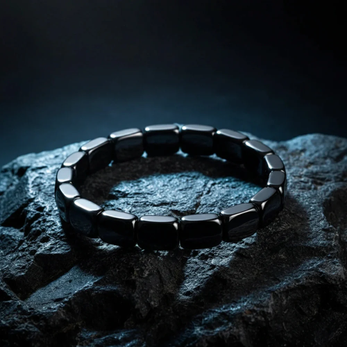 Hematite Bracelet Enhance your energy and focus, naturally boosting confidence and strength in daily life.