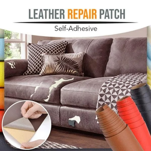 Self-Adhesive Leather Refinisher Cuttable Sofa Repair