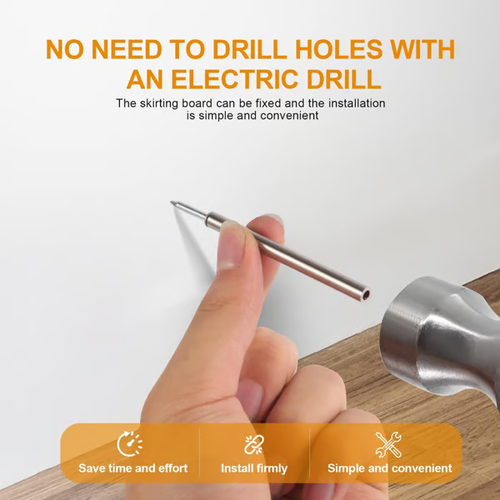 Double-Headed Skirting Thread Seamless Nail Non Marking （100 counts）