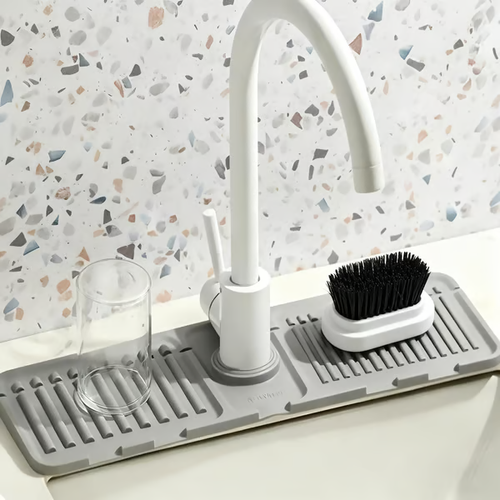 🧼Faucet Splash Guard & Drainage Mat