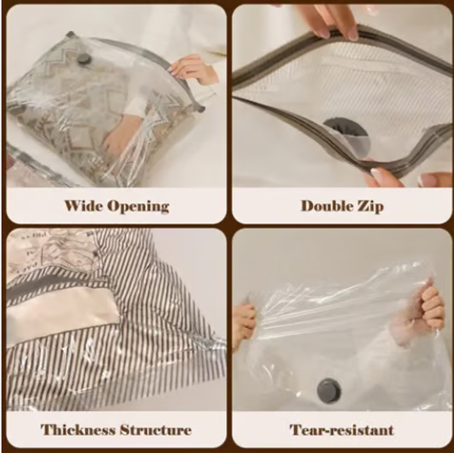 🥳✨ 🎉🔥 X7 Cordless Travel Vacuum Bag Set