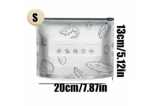 💫 55K+ SOLD! 🛍️ Reusable Aluminum Foil Storage Bags – Durable, Leakproof & Reusable for Everyday Use 🌿