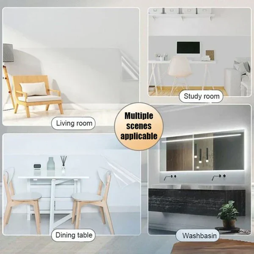 45CM*10M Transparent Electrostatic Wall Protection Film