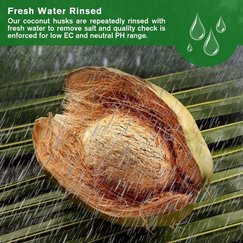 Premium Organic Coconut Coir Bricks for Plants！From brick to soil magic! 🌱 Just add water to expand this coco coir brick for the perfect plant base—moisture, aeration, and eco-friendly goodness all in one.👉