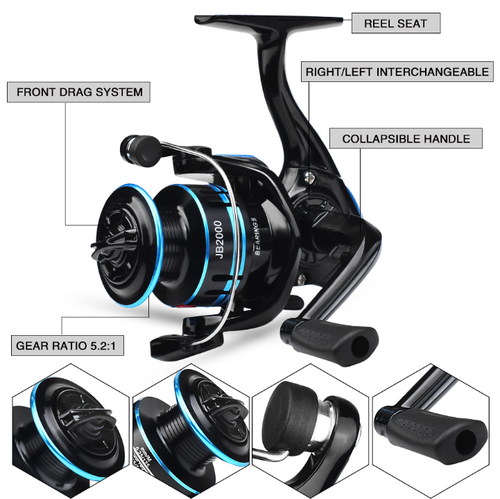 ORJD Ultra-short Casting Telescopic 1.8m Fishing Sea Carbon Lure Fishing Rod Fishing Rod With Spinning Reel Saltwater Set