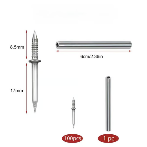 Double-Headed Skirting Thread Seamless Nail Non Marking （100 counts）