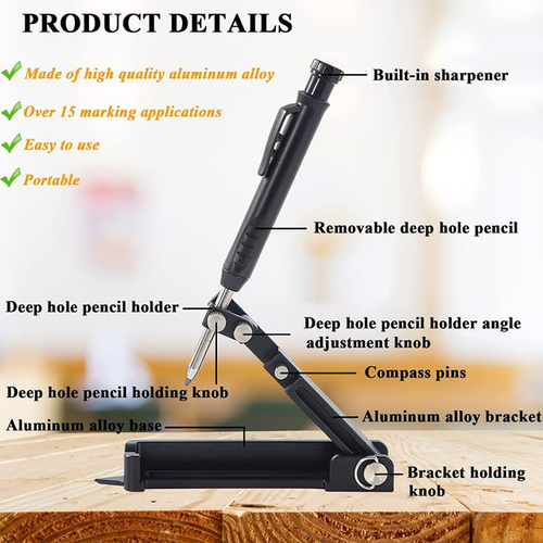 Multifunctional Construction Pencil Tool🔥