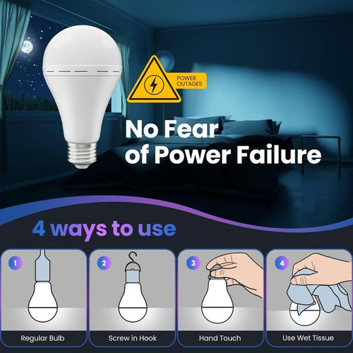 ✨✨Rechargeable Emergency Light Bulbs