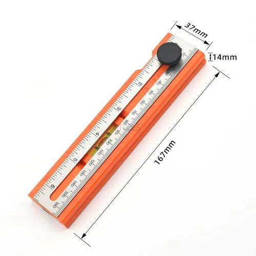 Adjustable Positioning Marking Protractor Tool