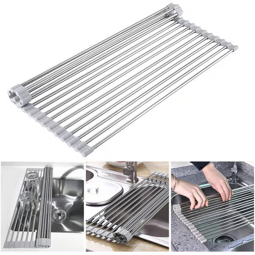 Portable Stainless Steel Rolling Rack
