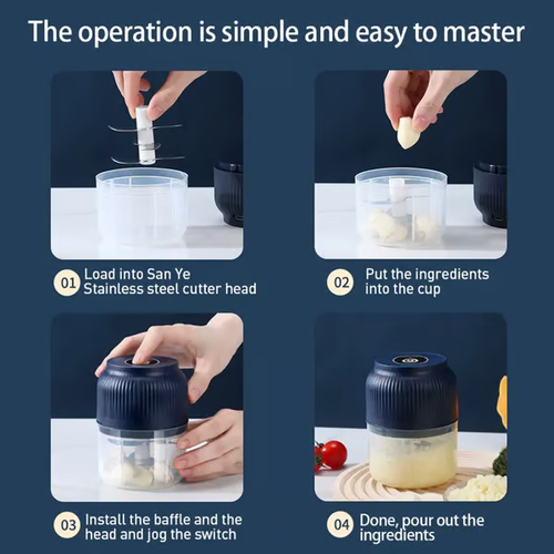 ✨Hot Sale-Upgraded Electric Garlic Chopper