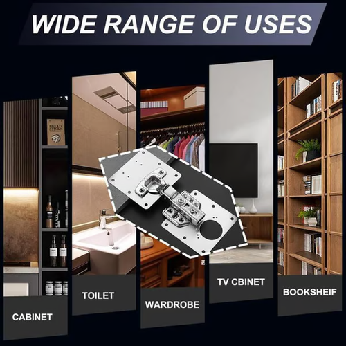 🔥Buy 1 Get 1 Free Cabinet Hinge Repair Plate with Screws